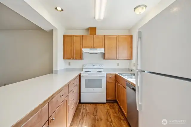 open to dining room