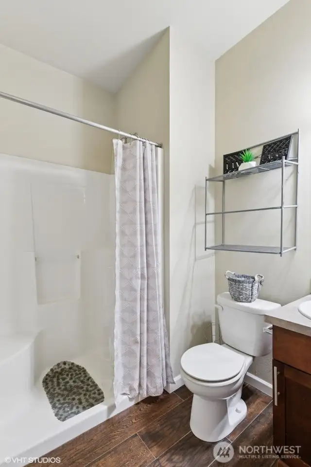 3/4 Bath on Main floor