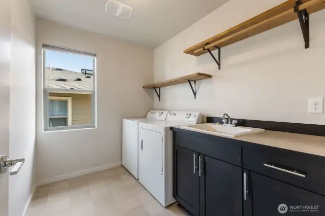 Utility room upstairs