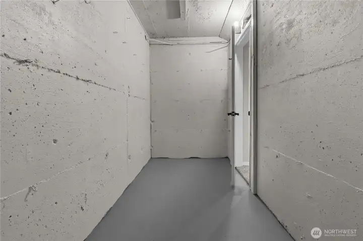 Cellar, Wine Room, Storage, Safe Room... so many possibilities!