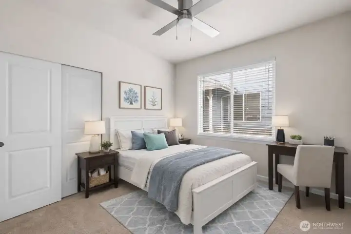 Junior primary on the main level. Virtually staged.