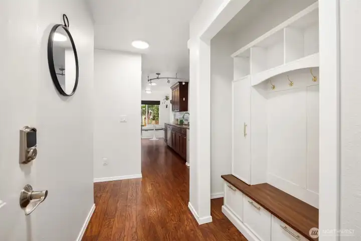 Convenient Entrance Cubby