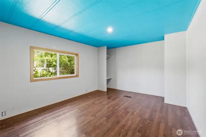 Manufactured home bedroom