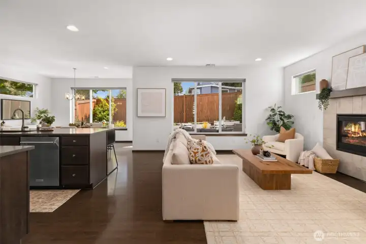 Great room; main floor