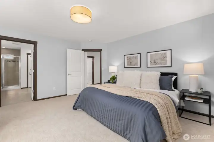 Bedroom #4; Primary suite