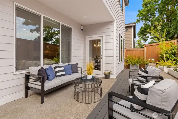 Covered deck