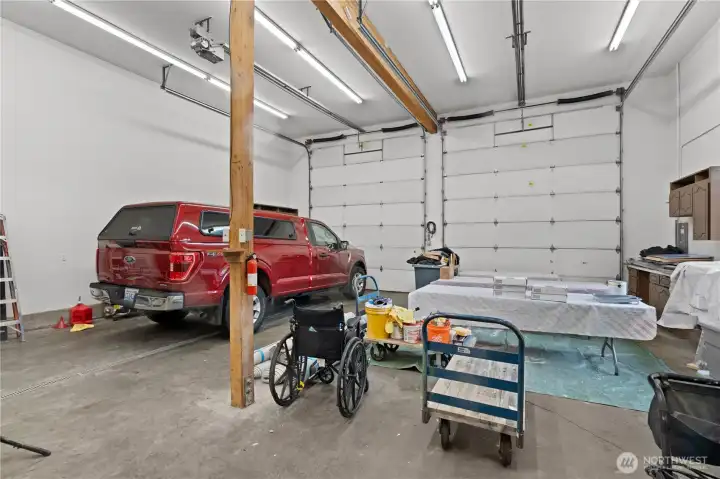 Detached Garage with the studio ADU above
