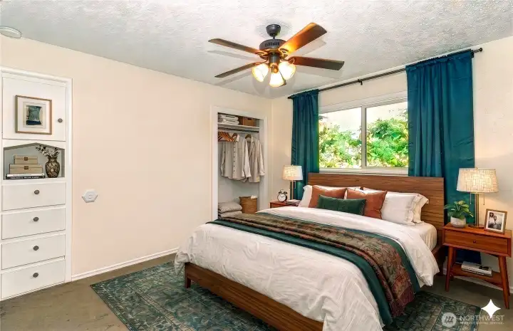 Upstairs living area bedroom 1 Upstairs living area bedroom 1