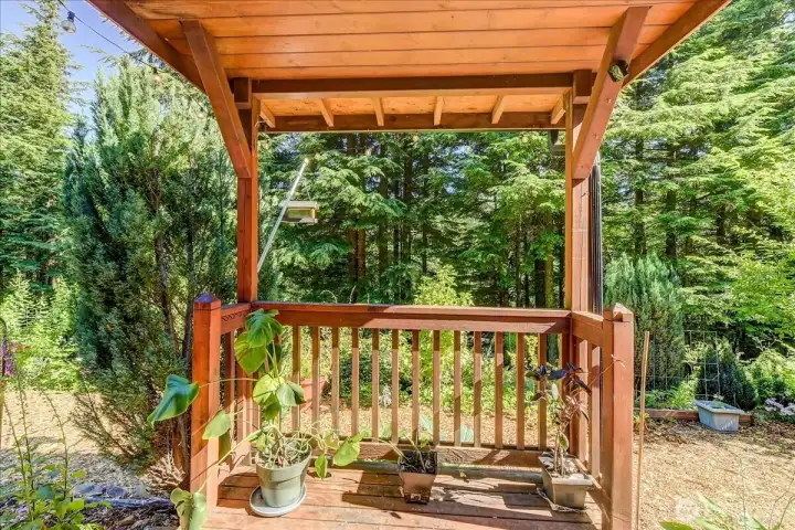 Covered Porch Area
