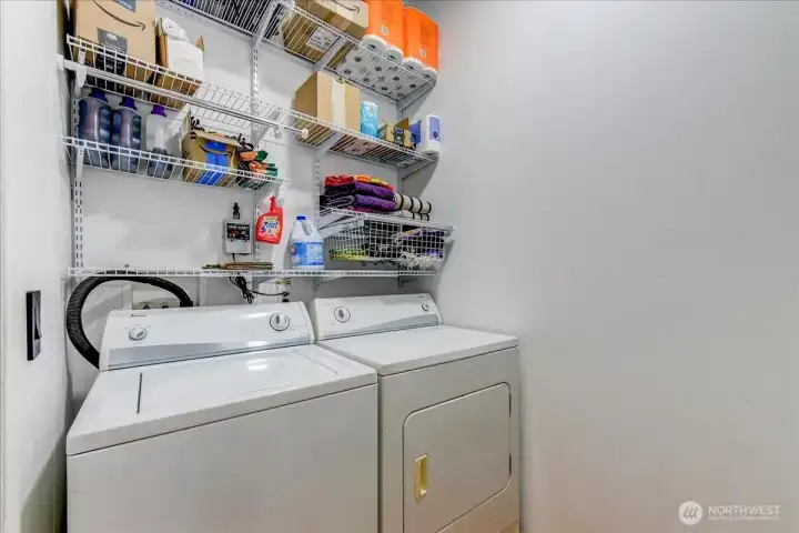 Laundry Room w Storage