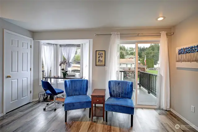 Sitting area in Main Bedroom