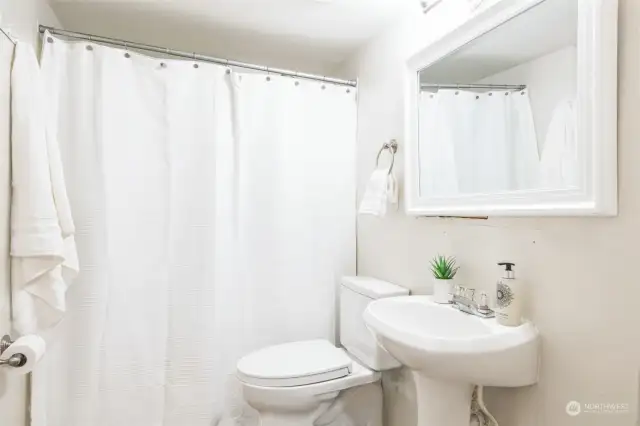 Basement bathroom