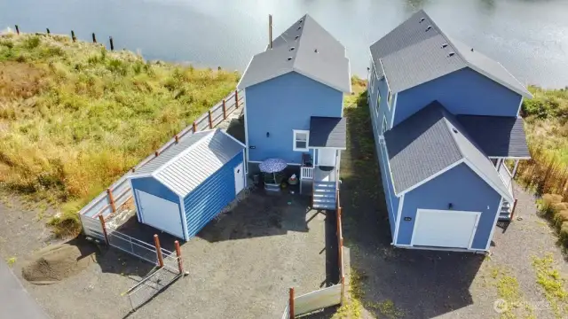 Home is on left