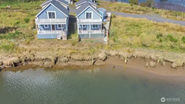 Home on right