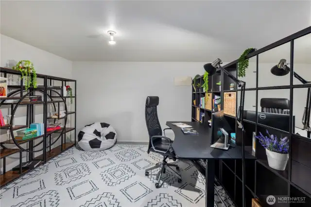 Huge room for office downstairs
