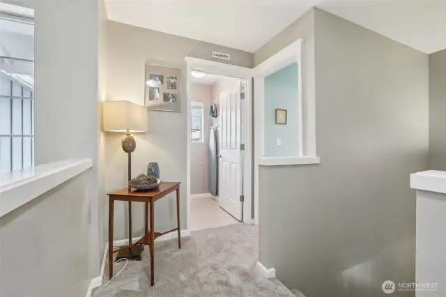 Upper floor landing