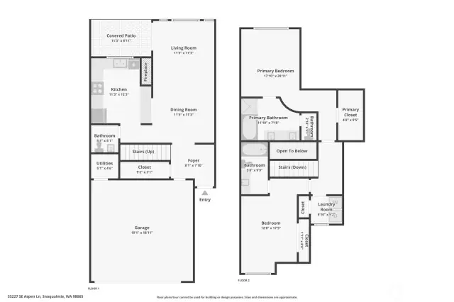 Combined floorplan
