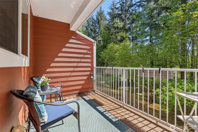Lovely SE View off deck