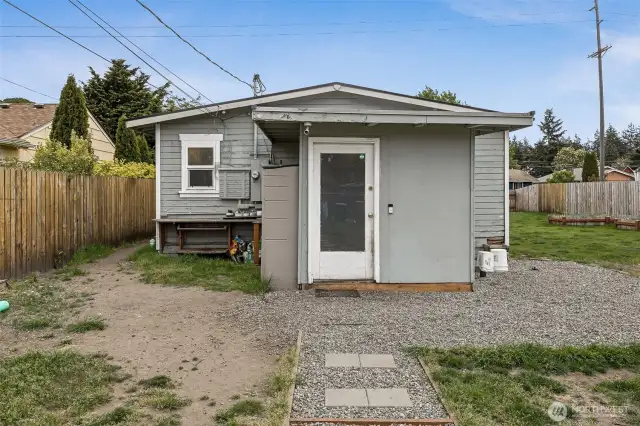 Back of home