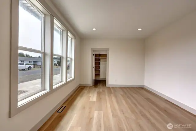 Primary showing walk-in closet