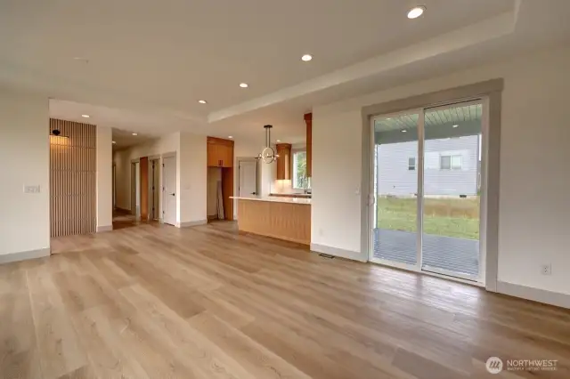 Slider to back patio/porch
