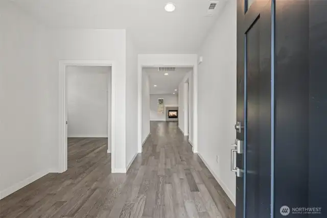Easy Care Laminate Floors Flow Throughout the Home!