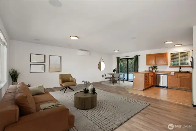 open concept living
