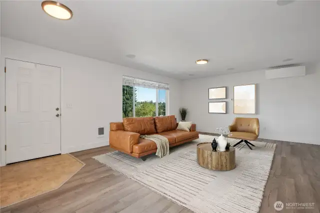 open concept living