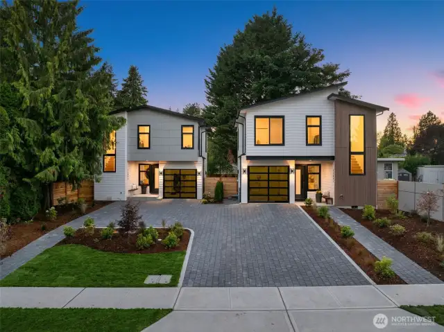 A boutique two-home community tucked into a peaceful corner of Kirkland’s coveted North Juanita neighborhood.
