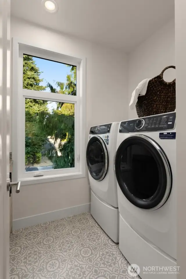 LG washer and dryer.