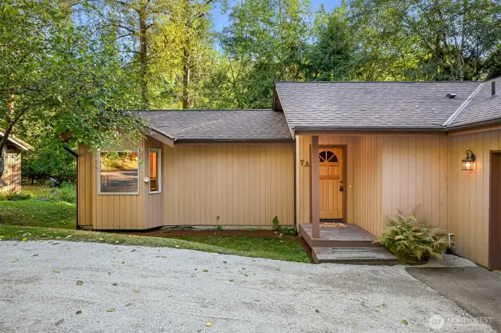 Plenty of driveway/parking space