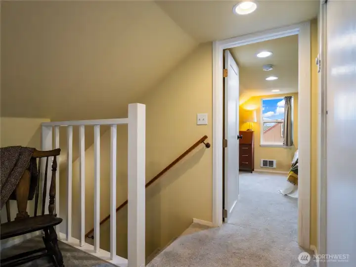 Step on up to the second floor. What awaits?