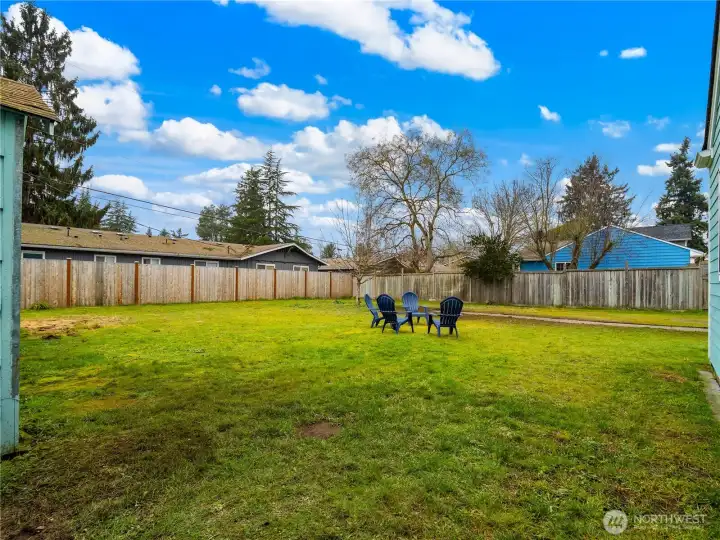 This 8,075 sq foot lot has room for just about anything you can dream up.
