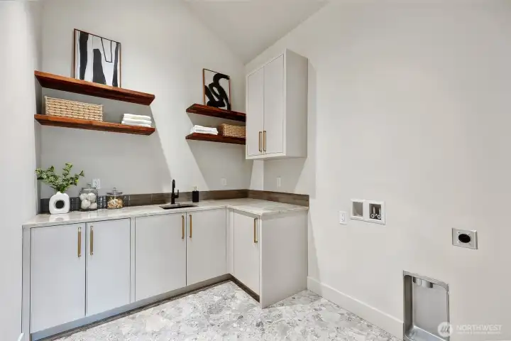 Upstairs Laundry room