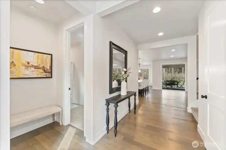 Step into this lovely home with amazing details featuring engineered hardwood floors and an extensive white millwork package throughout. The craftsmanship and attention to detail create a timeless, elegant feel, perfectly blending luxury and functionality.