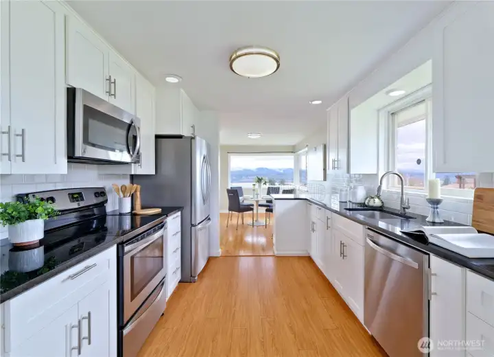 Yes, you have views from your kitchen too!