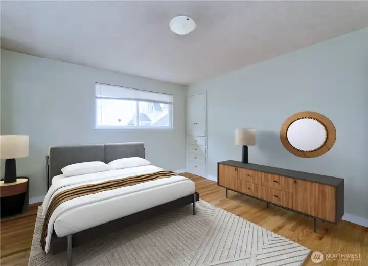 Bed 1 (virtually staged).