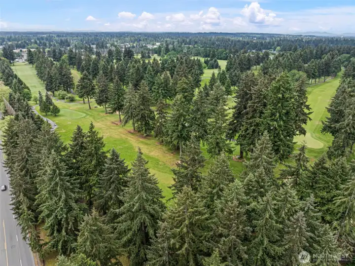 Across the street from Meadow Park Golf Course.