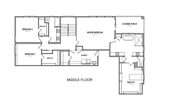 Floor Plan - subject to change.