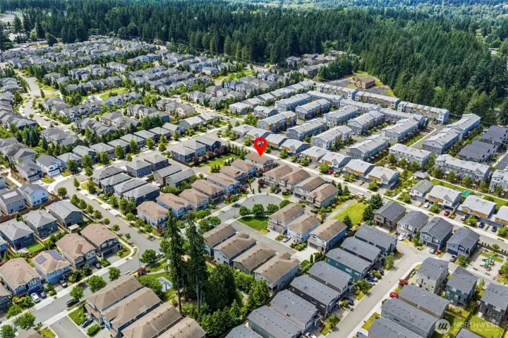 This neighborhood was built in 2015