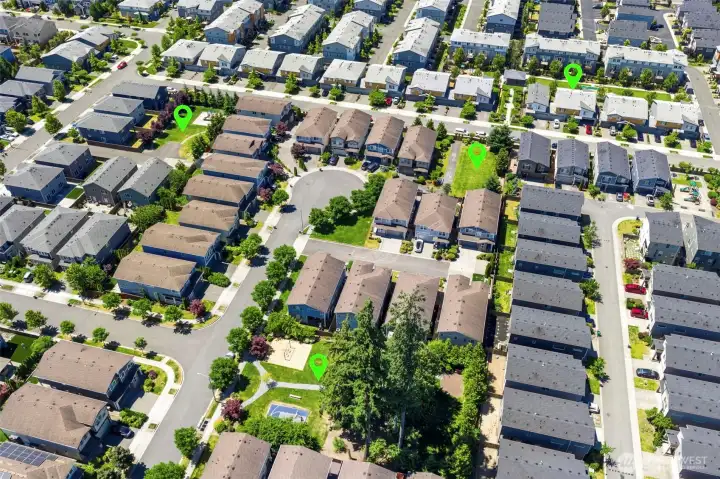 This neighborhood was built in 2015