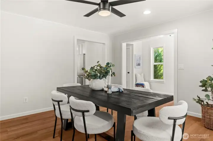 Formal dining room Formal dining room