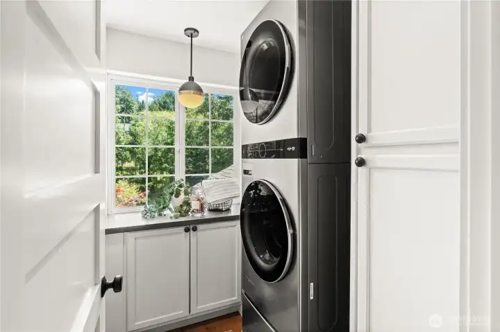 Upstairs laundry for seamless living! Upstairs laundry for seamless living!
