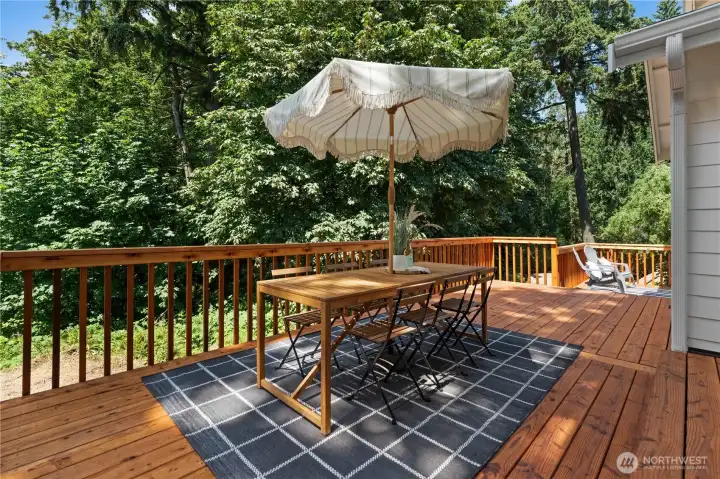 Overlooking your half acre lot Overlooking your half acre lot