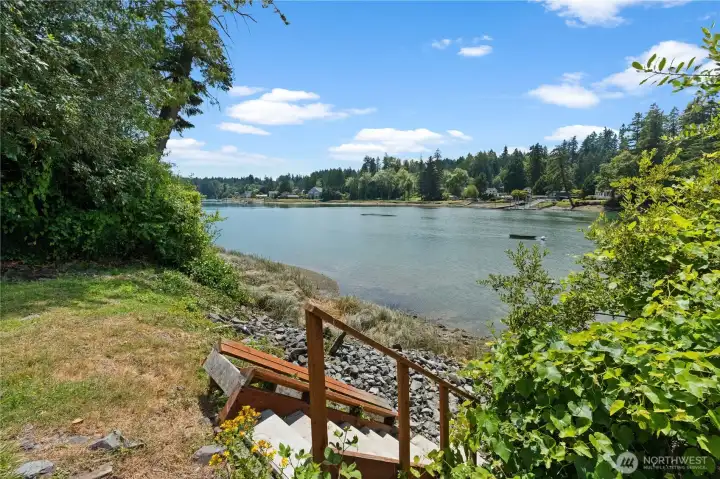 Community private beach and boat launch Community private beach and boat launch