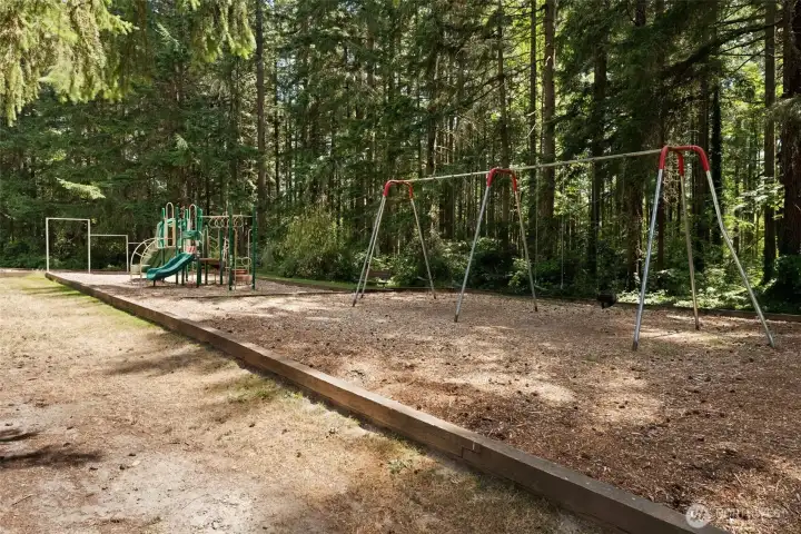 Community playground and sports court Community playground and sports court
