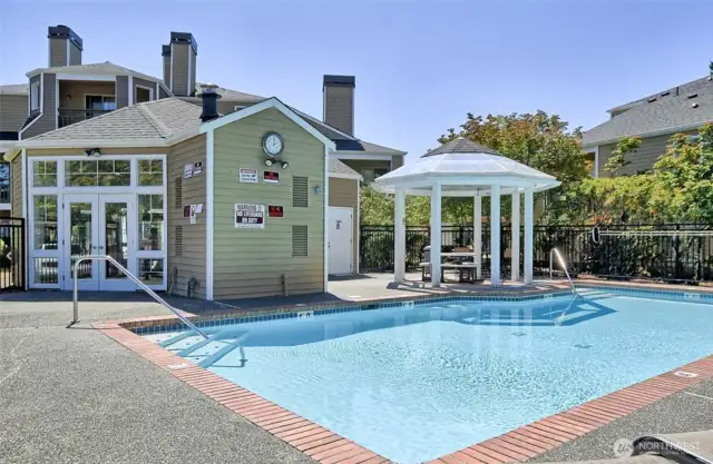 Clubhouse and outdoor pool