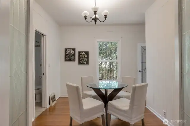 Dining room on main floor