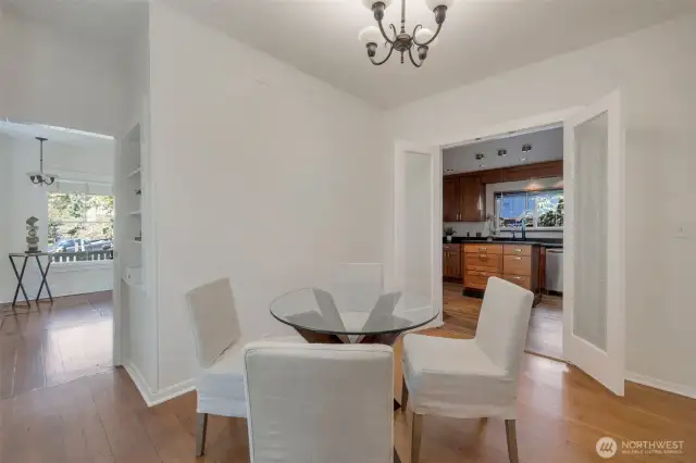 Dining room on main floor