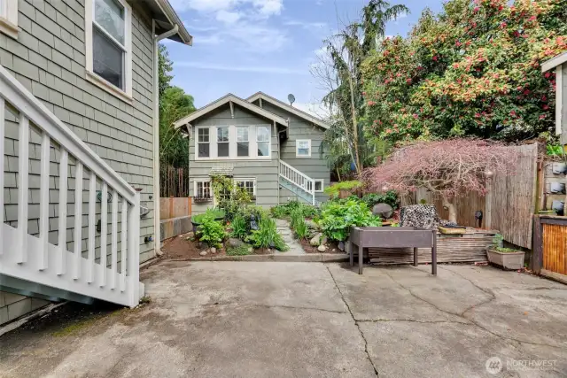 Private, landscaped backyard sanctuary